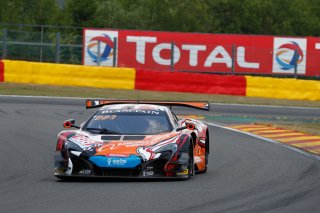 #188 Garage 59 GBR McLaren 650 S GT3 AM Cup Alexander West SWE Chris Harris GBR Chris Goodwin GBR Andrew Watson GBR, Free Practice | SRO / Patrick Hecq Photography