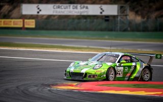 #540 Black Swan Racing USA Porsche 911 GT3 R Pro-Am Cup Tim Pappas USA Jeroen Bleekemolen NDL Marc Lieb DEU Marc Miller USA, qualifying
 | SRO /  Kevin Pecks