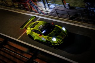 #911 Manthey-Racing DEU Porsche 911 GT3 R - - - Frederic Makowiecki FRA Romain Dumas FRA Dirk Werner DEU, Night Practice
 | SRO / Dirk Bogaerts Photography