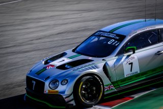 #7 Bentley Team M-Sport GBR Bentley Continental GT3 GT3 Overall Jordan Pepper ZAF Steven Kane GBR Jules Gounon FRA IGTC, Free Practice
 | SRO / Dirk Bogaerts Photography