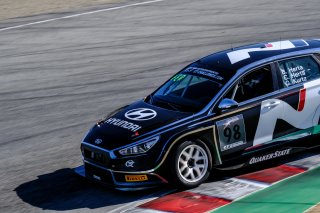 #98 Bryan Herta Autosport USA Hyundai I30-N TCR George Kurtz USA Colton Herta USA Bryan Herta USA, Free Practice
 | SRO / Dirk Bogaerts Photography