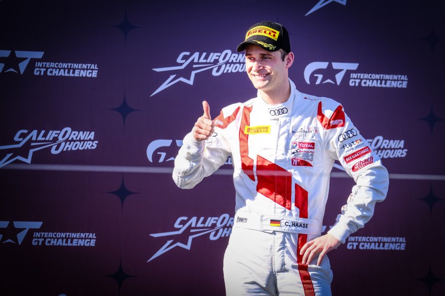 #29 Audi Sport Team Land DEU Audi R8 LMS  GT3 Overall Christopher Mies DEU Christopher Haase DEU Kelvin van der Linde ZAF IGTC, Pole Shootout
