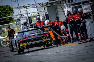 #17 Audi Sport Team WRT BEL Audi R8 LMS - Sheldon van der Linde ZAF Stuart Leonard GBR Jake Dennis GBR, Free Practice 1
 | SRO / Dirk Bogaerts Photography