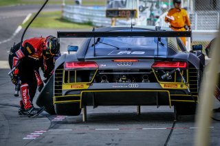 #17 Audi Sport Team WRT BEL Audi R8 LMS - Sheldon van der Linde ZAF Stuart Leonard GBR Jake Dennis GBR, Free Practice 1
 | SRO / Dirk Bogaerts Photography