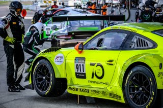 #911 Manthey-Racing DEU Porsche 911 GT3 R - Dirk Werner DEU Frederic Makowiecki FRA Romain Dumas FRA, Free Practice 1
 | SRO / Dirk Bogaerts Photography