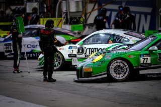 #7 D'Station Racing JPN Porsche 911 GT3 R  Tomonobu Fujii JPN Sven M&uuml;ller DEU Earl Bamber NZL, #77 D'Station Racing JPN Porsche 911 GT3 R Pro-Am Cup Satoshi Hoshino JPN Tsubasa Kondo JPN Jono Lester NZL, Free Practice 2
 | SRO / Dirk Bogaerts Photography