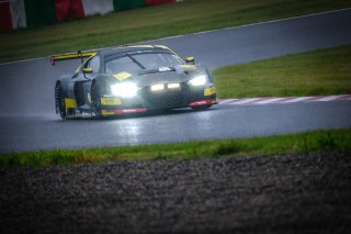 #17 Audi Sport Team WRT BEL Audi R8 LMS - Stuart Leonard GBR Jake Dennis GBR Sheldon van der Linde ZAF, Paid Practice 1
 | SRO / Dirk Bogaerts Photography