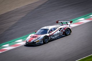 #27 HubAuto Corsa TWN Ferrari 488 GT3 Nick Cassidy NZL/Gold Nick Foster AUS/Gold Heikki Kovalainen FIN/Platinum Pro IntGTC, Qualifying, Race
 | SRO / Dirk Bogaerts Photography