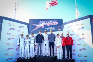 #10 Audi Sport Team WRT BEL Audi R8 LMS GT3 Evo Dries Vanthoor BEL Frédéric Vervisch BEL Christopher Haase DEU GT3 Overall, #30 Honda Team Motul ITA Honda NSX GT3 Evo Bertrand Baguette BEL Mario Farnbacher DEU Renger van der Zande NDL GT3 Overall, #35 KCM | SRO / Dirk Bogaerts Photography