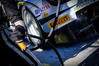 #27 HubAuto Corsa TWN Ferrari 488 GT3 Nick Foster AUS Tim Slade AUS Miguel Molina ESP GT3 Overall, Pitlane, Race
 | SRO / Dirk Bogaerts Photography