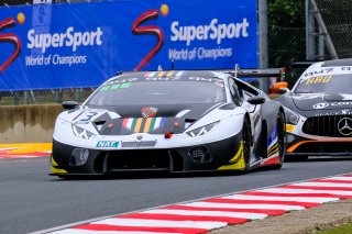 #13 Stradale Motorsport ZAF Lamborghini Huracan GT3 2019 Charl Arangies ZAF Craig Jarvis ZAF Dawie Joubert ZAF Group Nat, Paid Test Session 1
 | SRO / Dirk Bogaerts Photography