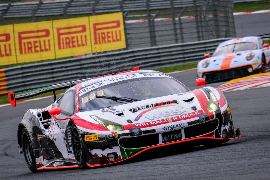 #22 WTM Racing powered by Rinaldi**** DEU Ferrari 488 GT3 Leonard Weiss DEU Jochen Krumbach DEU David Perel ZAF Silver, Paid Test Session 1
