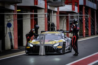 #87 AKKA ASP FRA Mercedes-AMG GT3 Pro-Am Cup, Pitlane, Test Days Total 24H of Spa
 | SRO / Dirk Bogaerts Photography