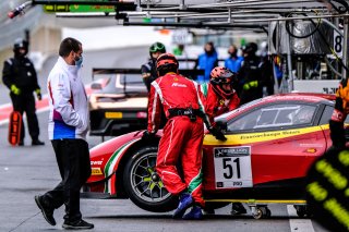 #51 AF Corse ITA Ferrari 488 GT3 -, Pitlane, Test Days Total 24H of Spa
 | SRO / Dirk Bogaerts Photography