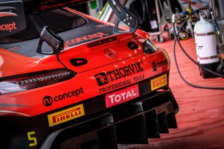 #4 HRT DEU Mercedes-AMG GT3 -, Pitlane, Test Days Total 24H of Spa
 | SRO / Dirk Bogaerts Photography