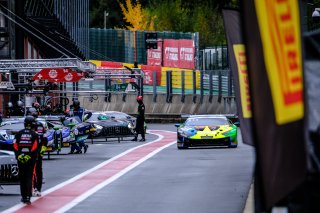 #77 Barwell Motorsport GBR Sandy Mitchell GBR Ricky Collard GBR Rob Collard GBR Leo Machitski RUS IGTC, Free Practice 1, Pitlane
 | SRO / Dirk Bogaerts Photography