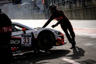#33 Belgian Audi Club Team WRT BEL- Rik Breukers NDL Stuart Hall GBR Benjamin Goethe DNK IGTC, Free Practice 1, Pitlane
 | SRO / Dirk Bogaerts Photography