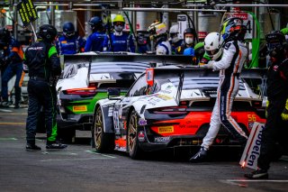 #56 Dinamic Motorsport ITA Adrien de Leener BEL Mikkel O. Pedersen DNK Andrea Rizzoli ITA Cedric Sbirrazzuoli MCO IGTC, Pitlane, Race
 | SRO / Dirk Bogaerts Photography