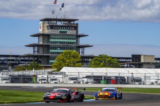 #1 Ferrari 488 GT3 of Martin Fuentes, Rodrigo Baptista, Squadra Corse, GT3 TBC, SRO, Indianapolis Motor Speedway, Indianapolis, IN, September 2020.
 | Brian Cleary/SRO