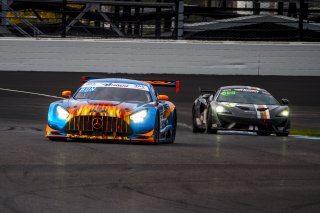 #75 Mercedes AMG GT3 of Kenny Habul, Martin Konrad, and Mikael Grenier, SunEnergy1 Racing, GT3 Pro-Am, SRO, Indianapolis Motor Speedway, Indianapolis, IN, September 2020.
 | Brian Cleary/SRO