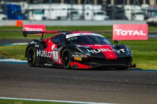 #1 Ferrari 488 GT3 of Martin Fuentes, Rodrigo Baptista, Squadra Corse, GT3 TBC, IN, Indianapolis, Indianapolis Motor Speedway, SRO, September 2020.
 | Fabian Lagunas/SRO