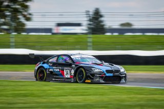 #34 BMW M6 GT3 of Nicky Catsburg, Connor De Phillippi, and Augusto Farfus, Walkenhorst Motorsport, GT3 Overall, IN, Indianapolis, Indianapolis Motor Speedway, SRO, September 2020.
 | Fabian Lagunas/SRO
