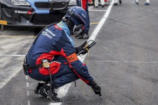 #34 BMW M6 GT3 of Nicky Catsburg, Connor De Phillippi, and Augusto Farfus, Walkenhorst Motorsport, GT3 Overall, SRO, Indianapolis Motor Speedway, Indianapolis, IN, September 2020.
 | Brian Cleary/SRO