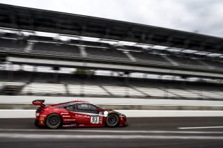 #93 Acura-Honda NSX GT3 Evo of Trent Hindman, Shelby Blackstock, and Robert Megennis, Racer’s Edge Motorsports, GT3 Overall, SRO, Indianapolis Motor Speedway, Indianapolis, IN, September 2020.
 | Brian Cleary/SRO