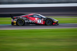 #1 Ferrari 488 GT3 of Martin Fuentes, Rodrigo Baptista, Squadra Corse, GT3 TBC, IN, Indianapolis, Indianapolis Motor Speedway, SRO, September 2020.
 | Fabian Lagunas/SRO