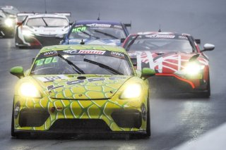 #69 Porsche 718 Cayman GT4 CS MR of Tom Collingwood, John Teece, BGB Motorsports, GT4, SRO, Indianapolis Motor Speedway, Indianapolis, IN, September 2020.
 | Brian Cleary/SRO