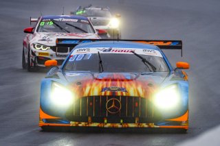 #75 Mercedes AMG GT3 of Kenny Habul, Martin Konrad, and Mikael Grenier, SunEnergy1 Racing, GT3 Pro-Am, SRO, Indianapolis Motor Speedway, Indianapolis, IN, September 2020.
 | Brian Cleary/SRO