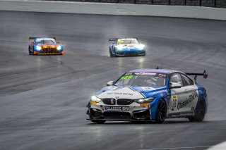 #26 BMW M4 GT4 of Toby Grahovec, Phil Bloom, and Stevan McAleer, Classic BMW, GT4, SRO, Indianapolis Motor Speedway, Indianapolis, IN, September 2020.
 | Brian Cleary/SRO