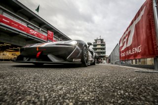 #3 McLaren 570s GT4 of Michael McAleenan, Dan Rogers, and Michael Cooper, Motorsport USA, GT4, SRO, Indianapolis Motor Speedway, Indianapolis, IN, September 2020.
 | Brian Cleary/SRO