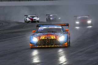 #75 Mercedes AMG GT3 of Kenny Habul, Martin Konrad, and Mikael Grenier, SunEnergy1 Racing, GT3 Pro-Am, SRO, Indianapolis Motor Speedway, Indianapolis, IN, September 2020.
 | Brian Cleary/SRO