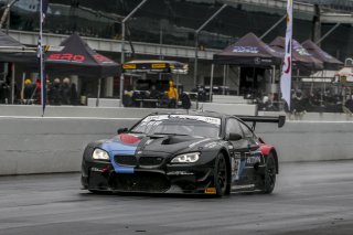 #34 BMW M6 GT3 of Nicky Catsburg, Connor De Phillippi, and Augusto Farfus, Walkenhorst Motorsport, GT3 Overall, SRO, Indianapolis Motor Speedway, Indianapolis, IN, September 2020.
 | Brian Cleary/SRO