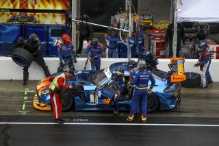 #75 Mercedes AMG GT3 of Kenny Habul, Martin Konrad, and Mikael Grenier, SunEnergy1 Racing, GT3 Pro-Am, SRO, Indianapolis Motor Speedway, Indianapolis, IN, September 2020.
 | Brian Cleary/SRO