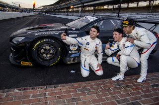 #34 BMW M6 GT3 of Nicky Catsburg, Connor De Phillippi, and Augusto Farfus, Walkenhorst Motorsport, GT3 Overall, SRO, Indianapolis Motor Speedway, Indianapolis, IN, September 2020.
 | Brian Cleary/SRO