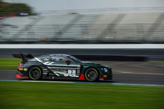 #7 Bentley Continental GT3 of Jules Gounon, Maxime Soulte, and Jordan Pepper, K-Pax Racing, GT3 OverallIN, Indianapolis, Indianapolis Motor Speedway, SRO, September 2020.
 | Fabian Lagunas/SRO