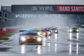 #75 Mercedes AMG GT3 of Kenny Habul, Martin Konrad, and Mikael Grenier, SunEnergy1 Racing, GT3 Pro-Am, IN, Indianapolis, Indianapolis Motor Speedway, SRO, September 2020.
 | Fabian Lagunas/SRO