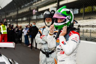 #30 Acura-Honda NSX GT3 Evo of Mario Farnbacher, Dane Cameron, and Renger van der Zande, Team Honda Racing, GT3 Overall, SRO, Indianapolis Motor Speedway, Indianapolis, IN, September 2020. | Fabian Lagunas/SRO