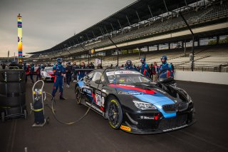#34 BMW M6 GT3 of Nicky Catsburg, Connor De Phillippi, and Augusto Farfus, Walkenhorst Motorsport, GT3 Overall, SRO, Indianapolis Motor Speedway, Indianapolis, IN, September 2020. | Fabian Lagunas/SRO