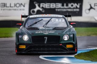 #7 Bentley Continental GT3 of Jules Gounon, Maxime Soulte, and Jordan Pepper, K-Pax Racing, GT3 OverallIN, Indianapolis, Indianapolis Motor Speedway, SRO, September 2020.
 | Fabian Lagunas/SRO