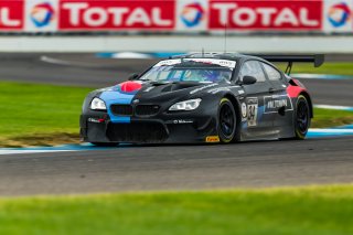 #34 BMW M6 GT3 of Nicky Catsburg, Connor De Phillippi, and Augusto Farfus, Walkenhorst Motorsport, GT3 Overall, SRO, Indianapolis Motor Speedway, Indianapolis, IN, September 2020. | Fabian Lagunas/SRO