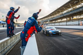 #34 BMW M6 GT3 of Nicky Catsburg, Connor De Phillippi, and Augusto Farfus, Walkenhorst Motorsport, GT3 Overall, IN, Indianapolis, Indianapolis Motor Speedway, SRO, September 2020.
 | Fabian Lagunas/SRO