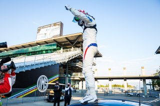 #34 BMW M6 GT3 of Nicky Catsburg, Connor De Phillippi, and Augusto Farfus, Walkenhorst Motorsport, GT3 Overall, IN, Indianapolis, Indianapolis Motor Speedway, SRO, September 2020.
 | Fabian Lagunas/SRO