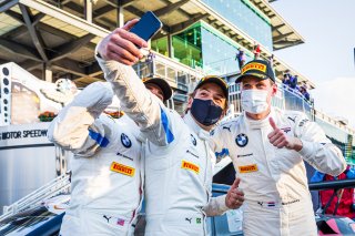 #34 BMW M6 GT3 of Nicky Catsburg, Connor De Phillippi, and Augusto Farfus, Walkenhorst Motorsport, GT3 Overall, IN, Indianapolis, Indianapolis Motor Speedway, SRO, September 2020.
 | Fabian Lagunas/SRO