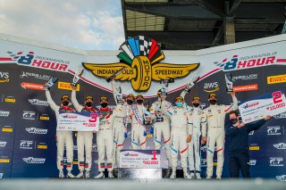#34 BMW M6 GT3 of Nicky Catsburg, Connor De Phillippi, and Augusto Farfus, Walkenhorst Motorsport, GT3 Overall, IN, Indianapolis, Indianapolis Motor Speedway, SRO, September 2020.
 | Fabian Lagunas/SRO