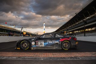 #34 BMW M6 GT3 of Nicky Catsburg, Connor De Phillippi, and Augusto Farfus, Walkenhorst Motorsport, GT3 Overall, IN, Indianapolis, Indianapolis Motor Speedway, SRO, September 2020.
 | Fabian Lagunas/SRO