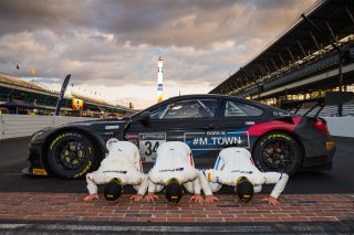 #34 BMW M6 GT3 of Nicky Catsburg, Connor De Phillippi, and Augusto Farfus, Walkenhorst Motorsport, GT3 Overall, IN, Indianapolis, Indianapolis Motor Speedway, SRO, September 2020.
 | Fabian Lagunas/SRO