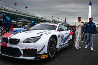 #35 BMW M6 GT3 of Martin Tomczyck, Nicholas Yelloly, and David Pittard, Walkenhorst Motorsport, GT3 Overall, SRO, Indianapolis Motor Speedway, Indianapolis, IN, September 2020.
 | Regis Lefebure/SRO                                       